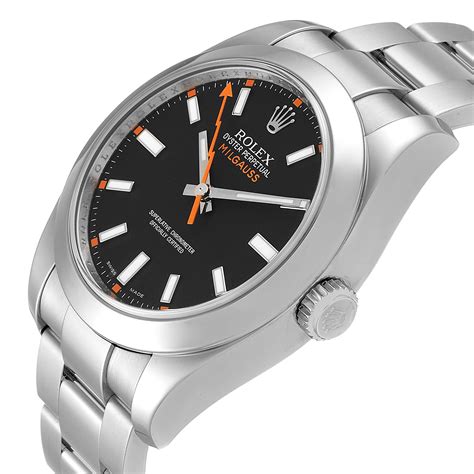 rolex milgauss popularity|Rolex Milgauss black bezel.